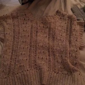 short sleeve sweater